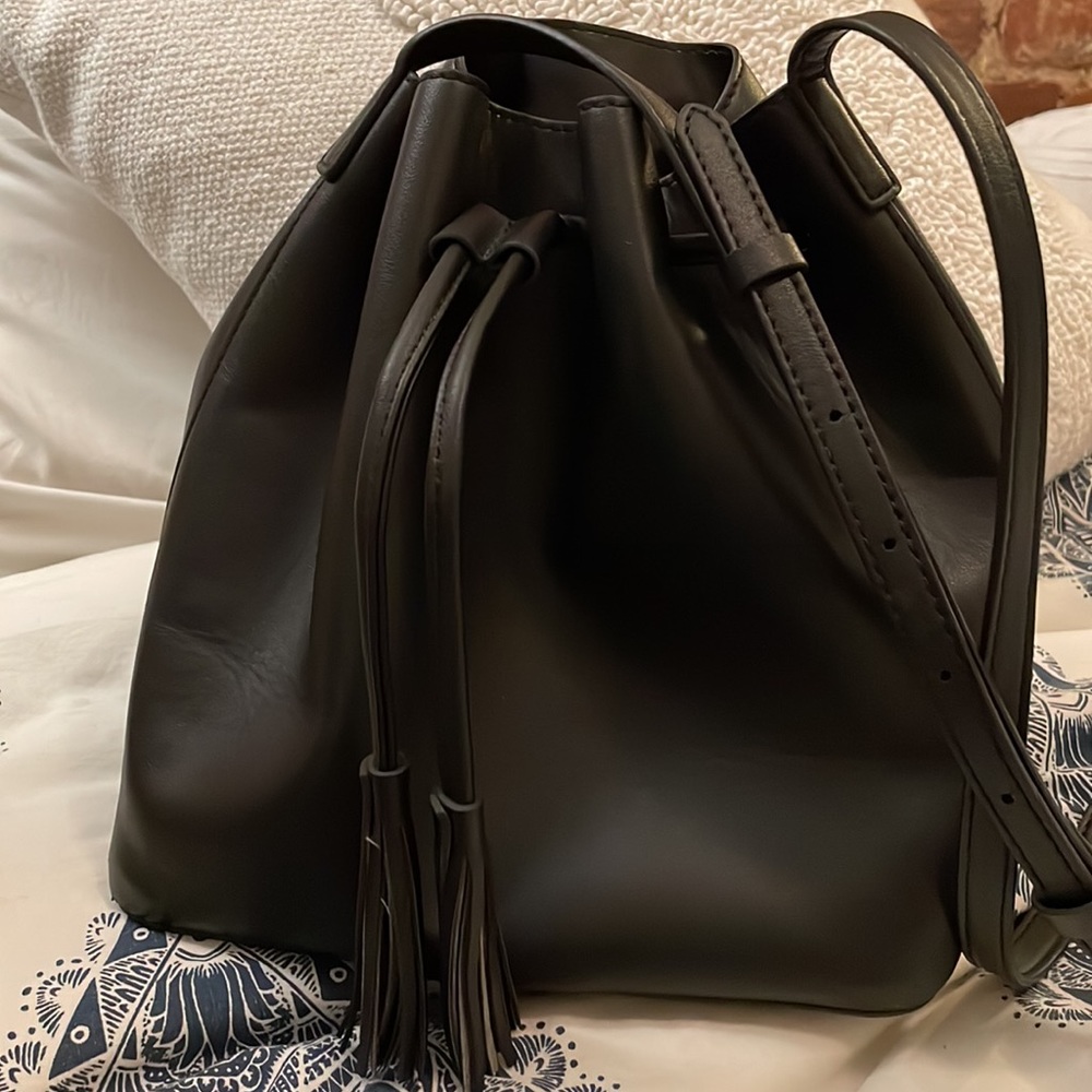 JCrew crossbody bucket bag